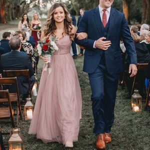 BHLDN Tinsley Waters Bridesmaid Dress, rose quartz